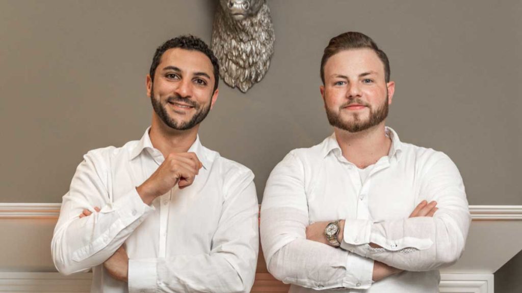 Gian-Marco Blum und Dimitrij Krasontovitsch von Candidate Flow Interview