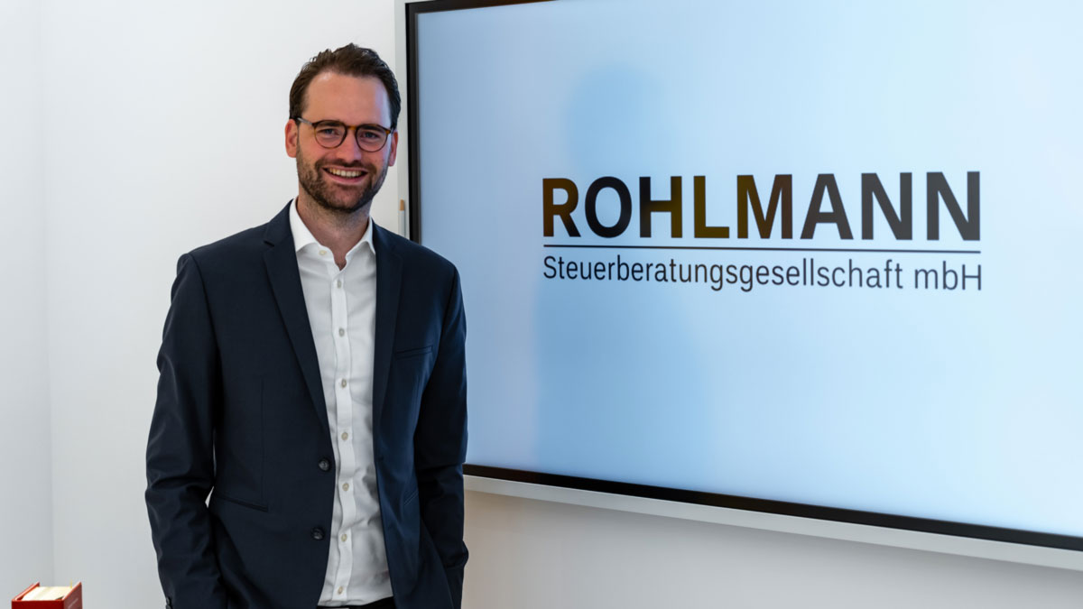 Benedikt Rohlmann von der Rohlmann Steuerberatungsgesellschaft mbH
