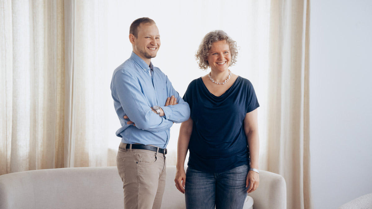 Katrin Hoster und Merlin Faude von der Faude & Hoster GmbH