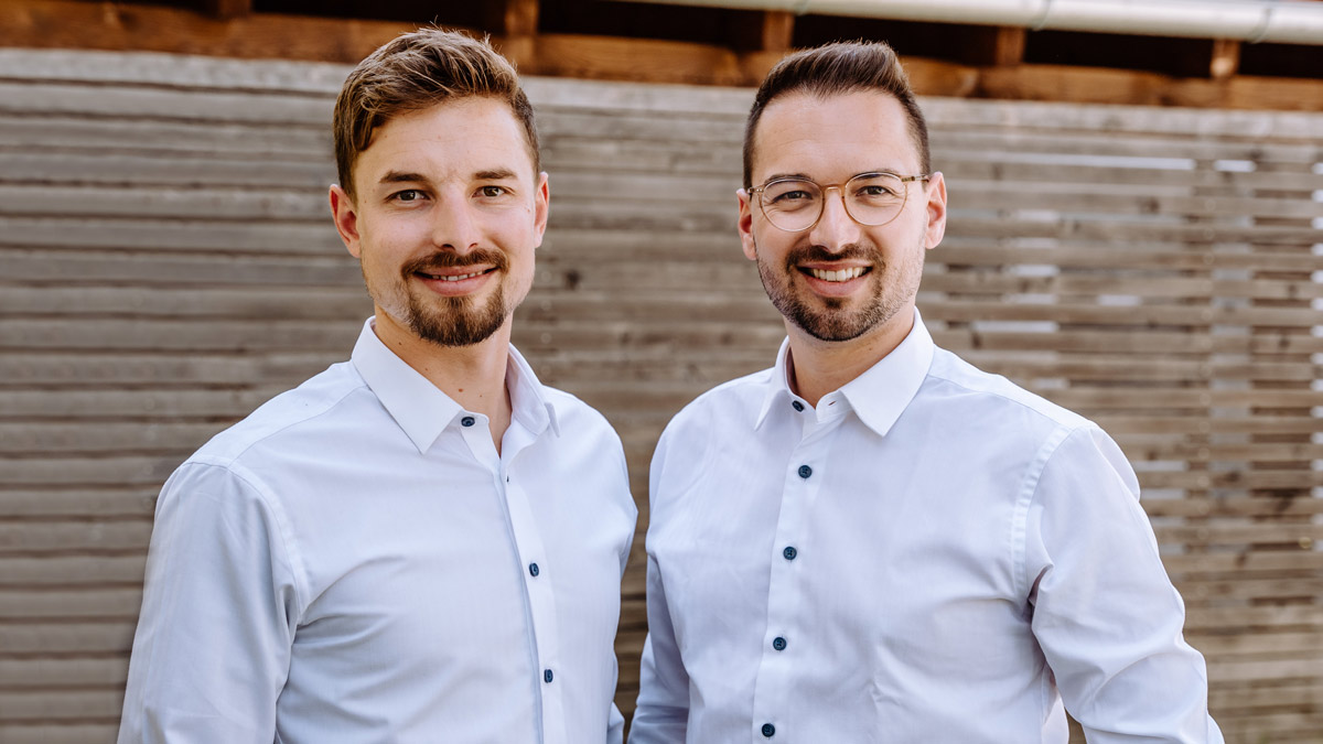 Matthias Grosam und Daniel Grosam von der Grosam Immobilien GmbH