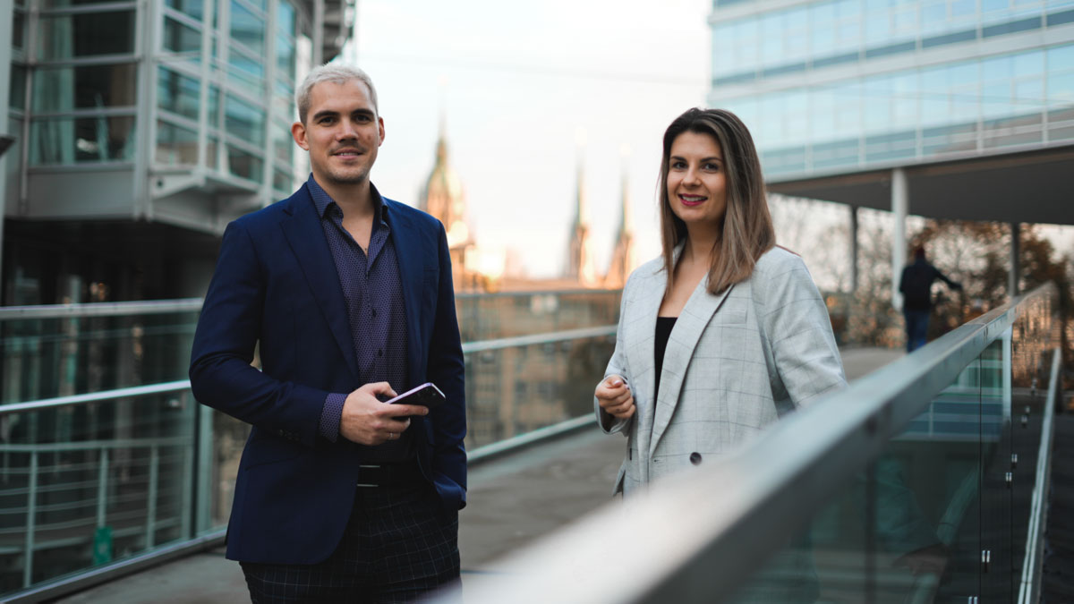 Nadine Rösiger und Sylvian Rösiger von GEWINNER BRANDING