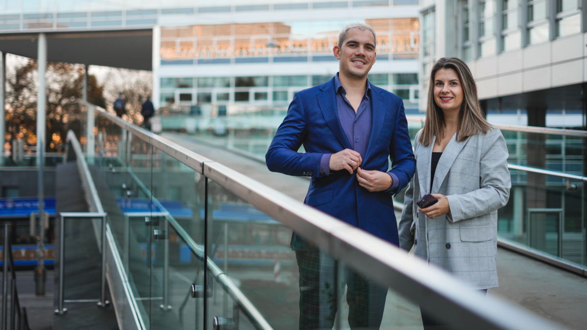 Nadine Rösiger und Sylvian Rösiger von GEWINNER BRANDING
