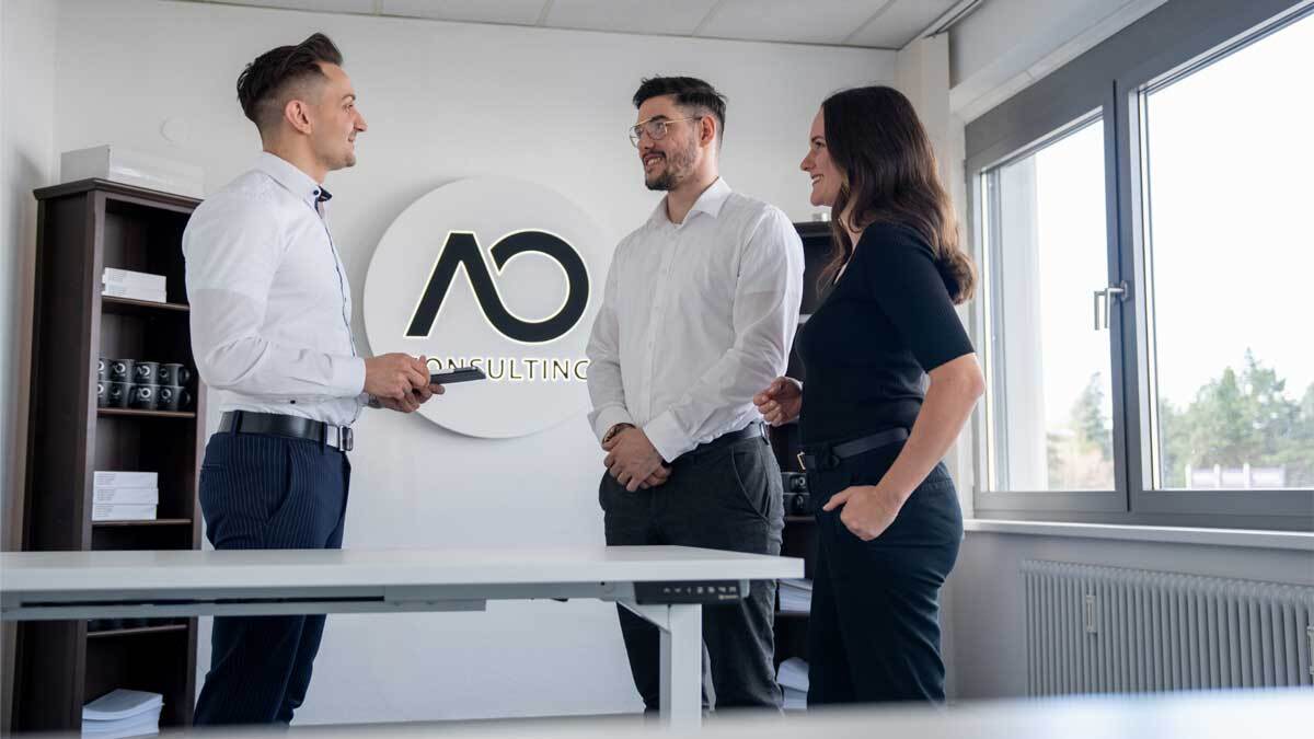 Admir Bahovic und Ovidiu Rieger von der AO Consulting GmbH