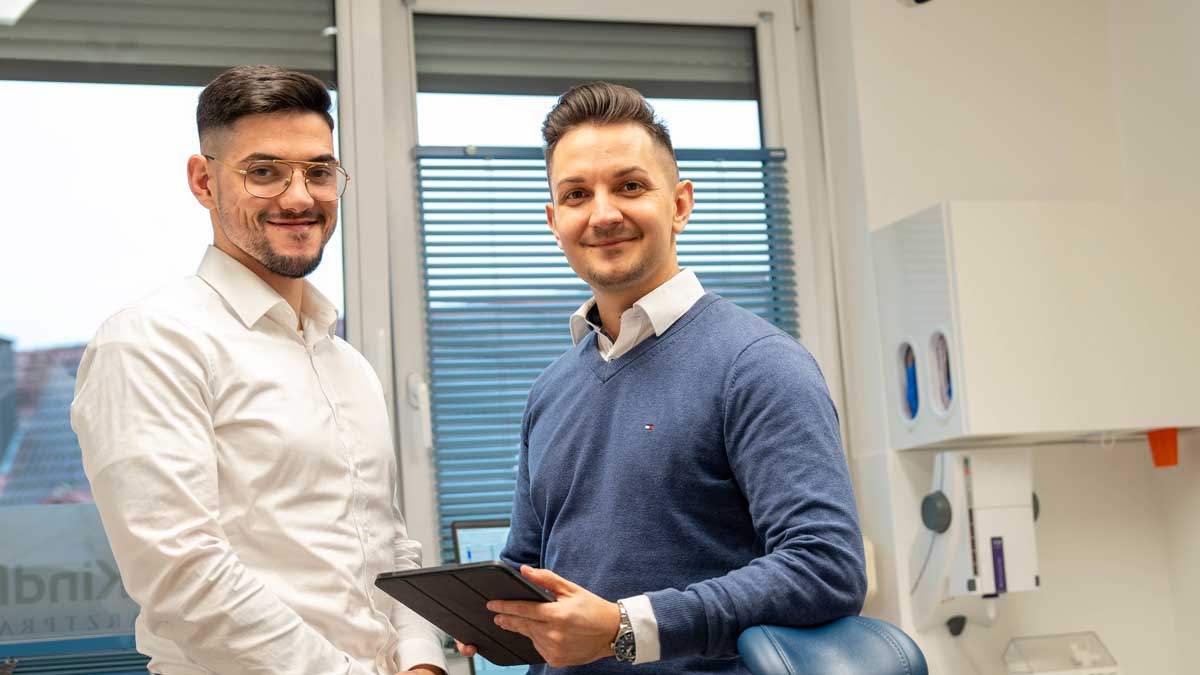 Admir Bahovic und Ovidiu Rieger von der AO Consulting GmbH