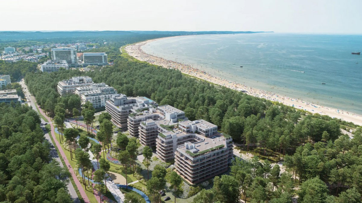 David Rydz von der Rydz GmbH; Visualisierung der Lage: Kapitalanlage direkt am Meer