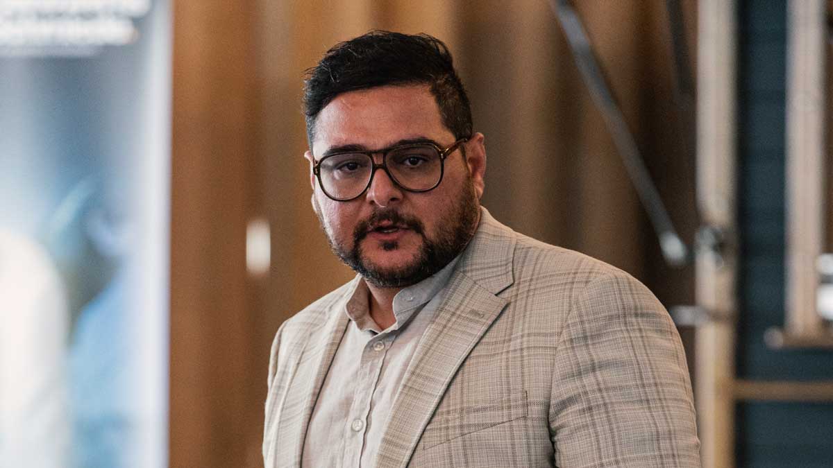 Liborio Manciavillano von der HWS Handwerks-Schmiede GmbH