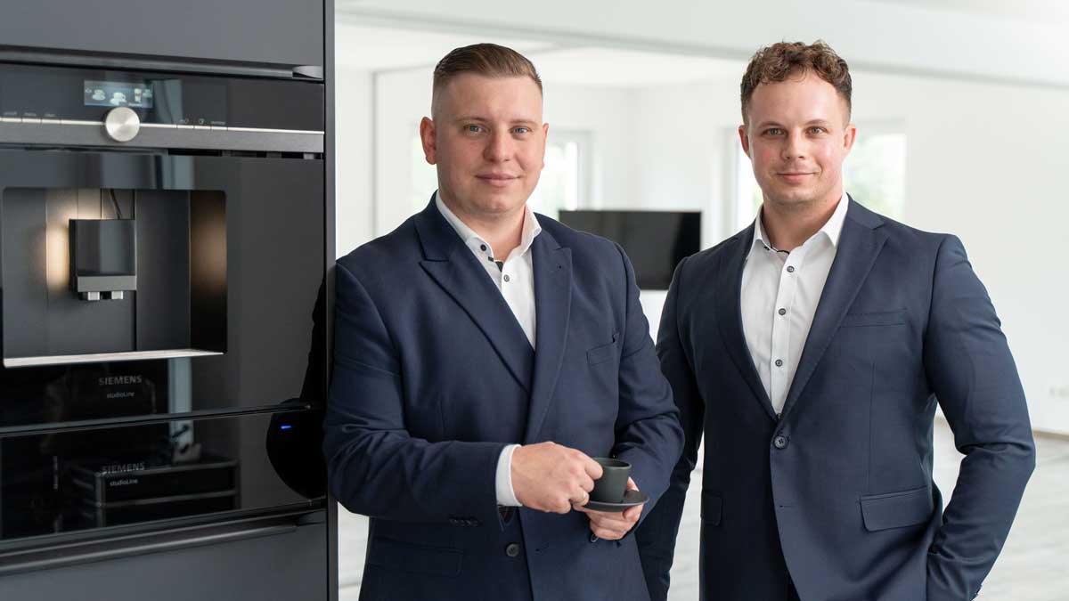 Marvin Krengel und Marvin Pitsch von der HYPOVISION GmbH