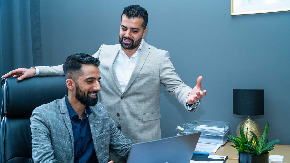 Sani Nagpal und Vensen Mehra, Geschäftsführer der ProfitSale GmbH