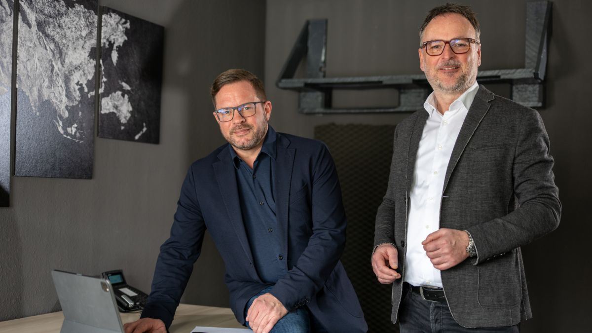 Stefan Blanda und Stefan Gartner von blanda media