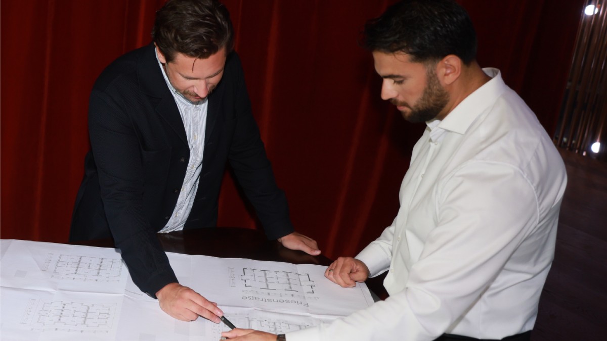 Damian Orgun und Atalay Amel von A&O Wohnbau