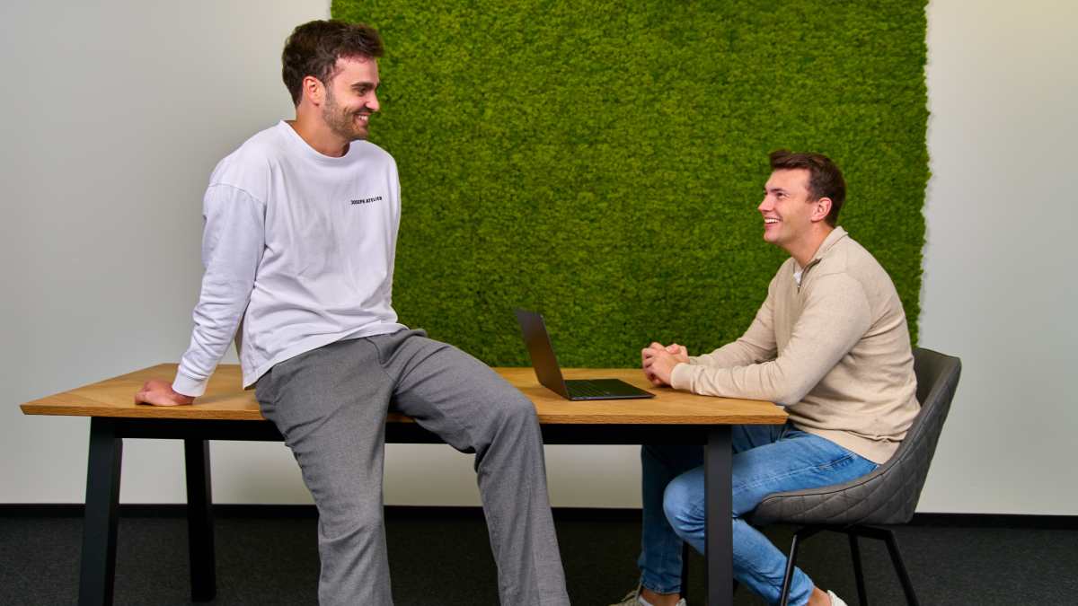 Jan Philipp Hansel und Tobias Vogt von der Steuerberatungsgesellschaft Hansel & Vogt