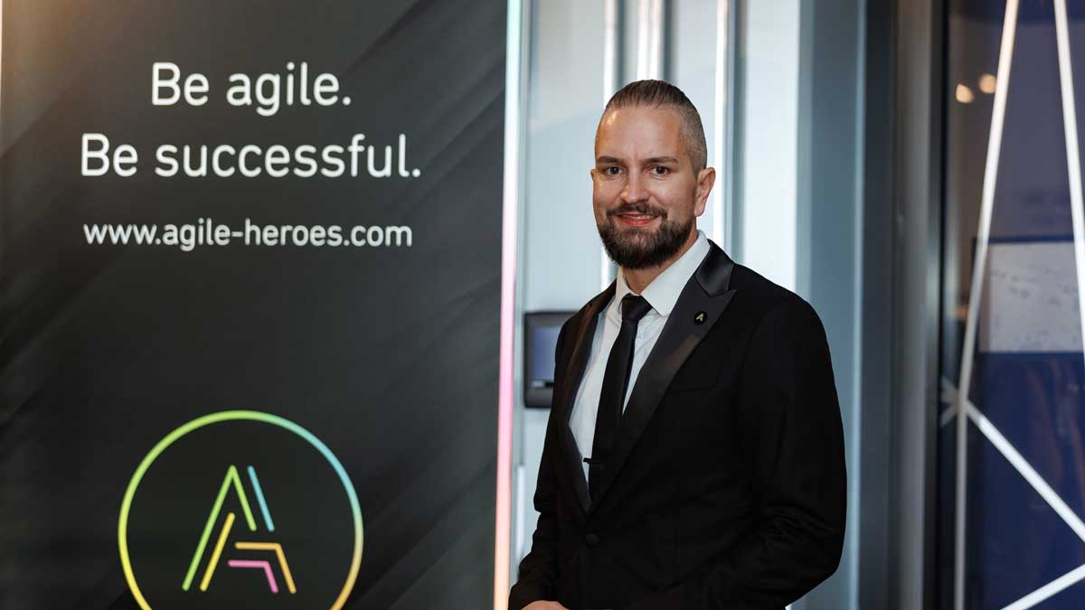 Julian Fuchs von der Agile Heroes GmbH