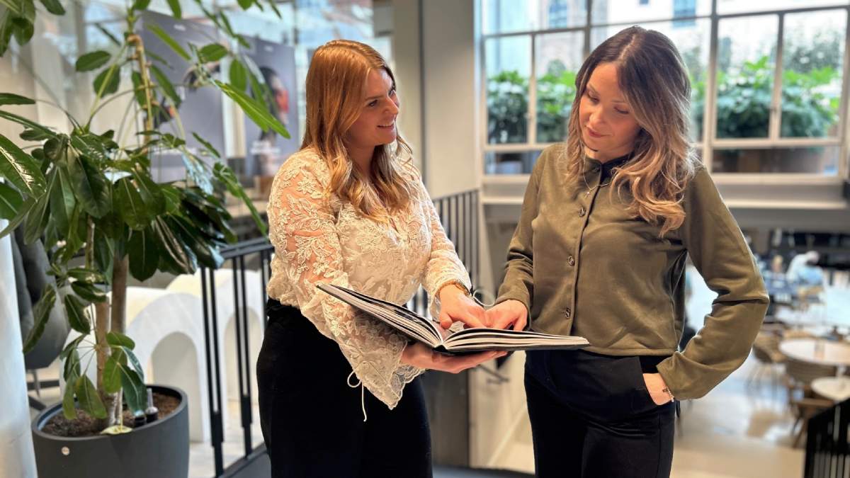 Janine Otto und Kristin Stüwe-Ueberle